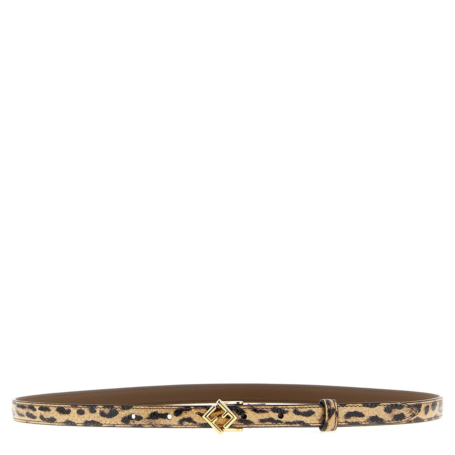 Multicolor Velvet Leather Regular Belt