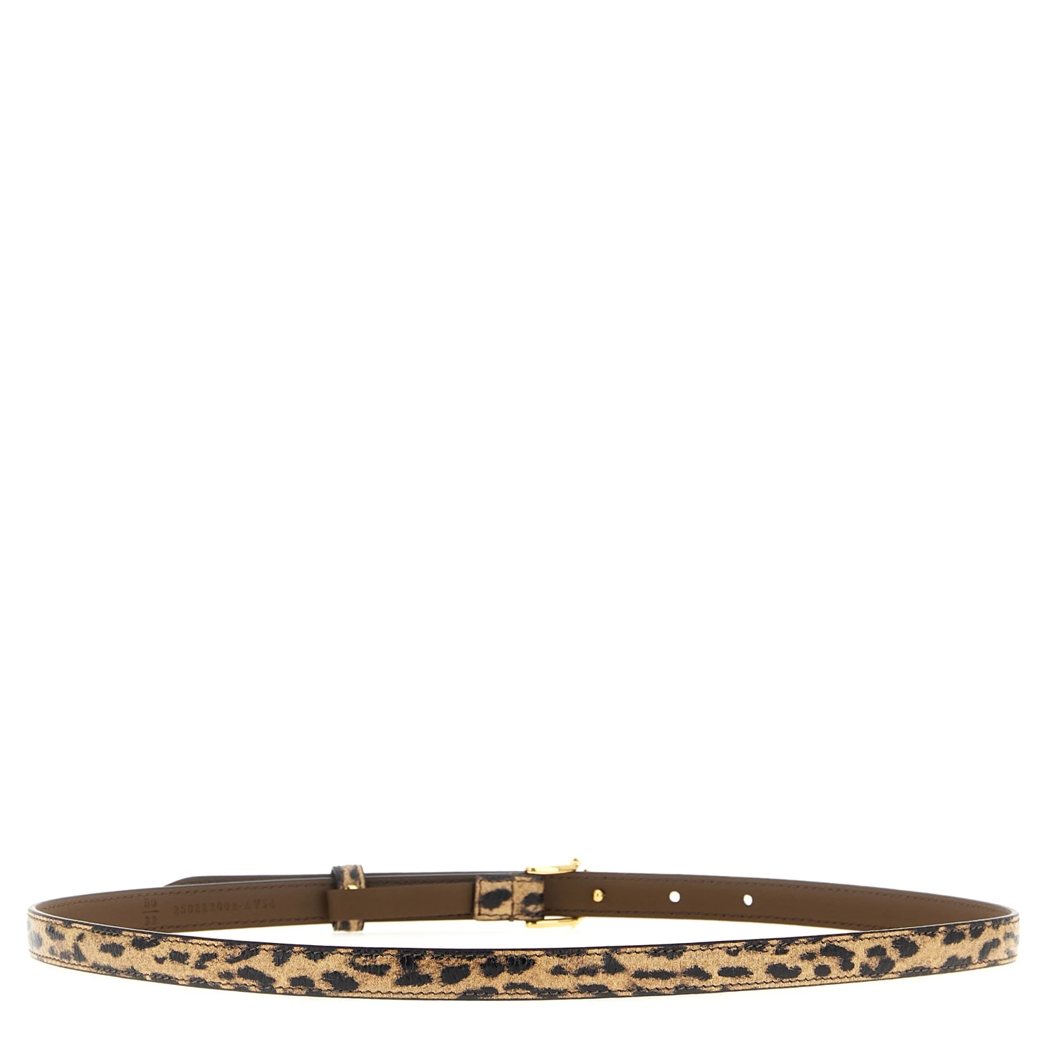 Multicolor Velvet Leather Regular Belt