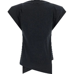 Black Cotton T-Shirt