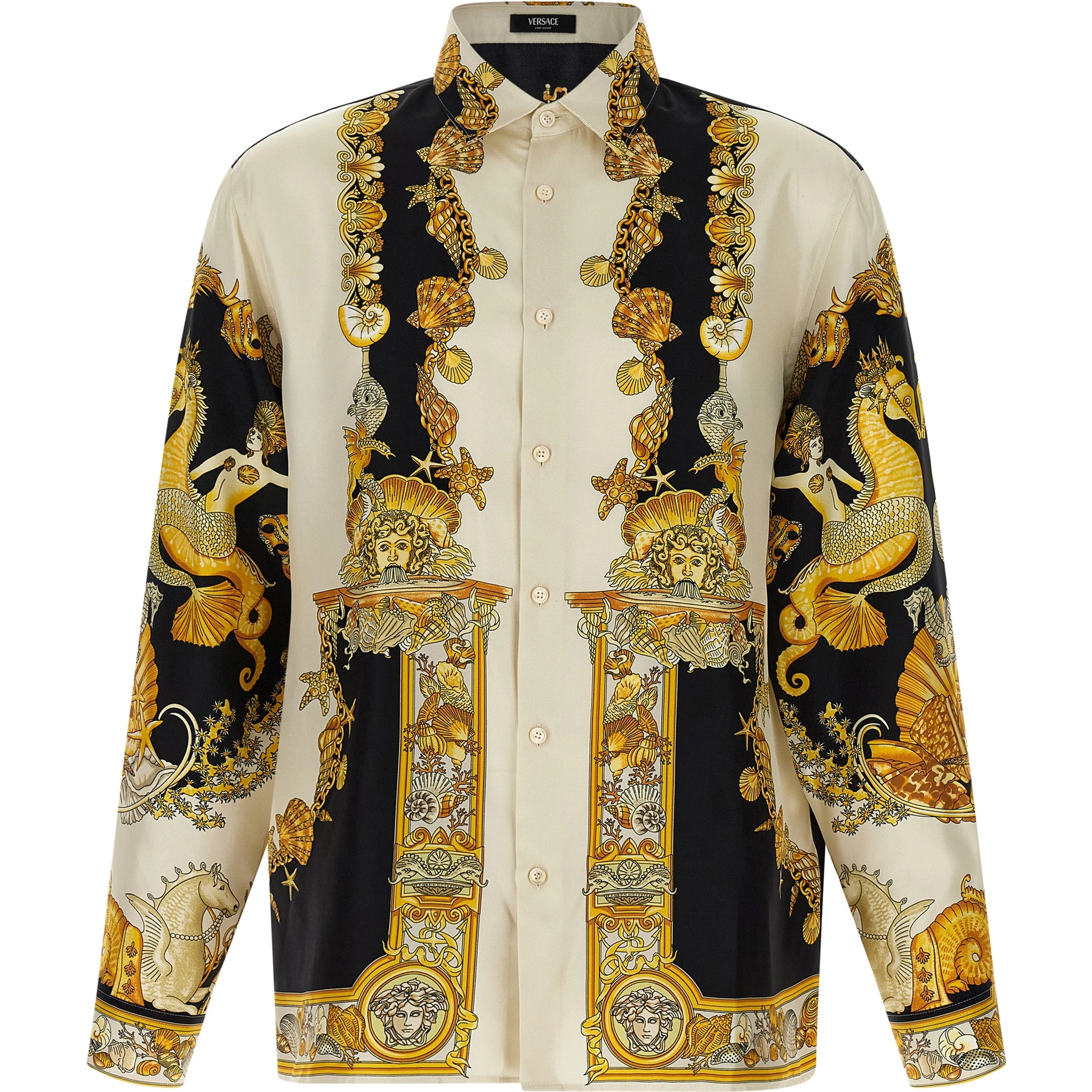 Multicolor Silk Blouse