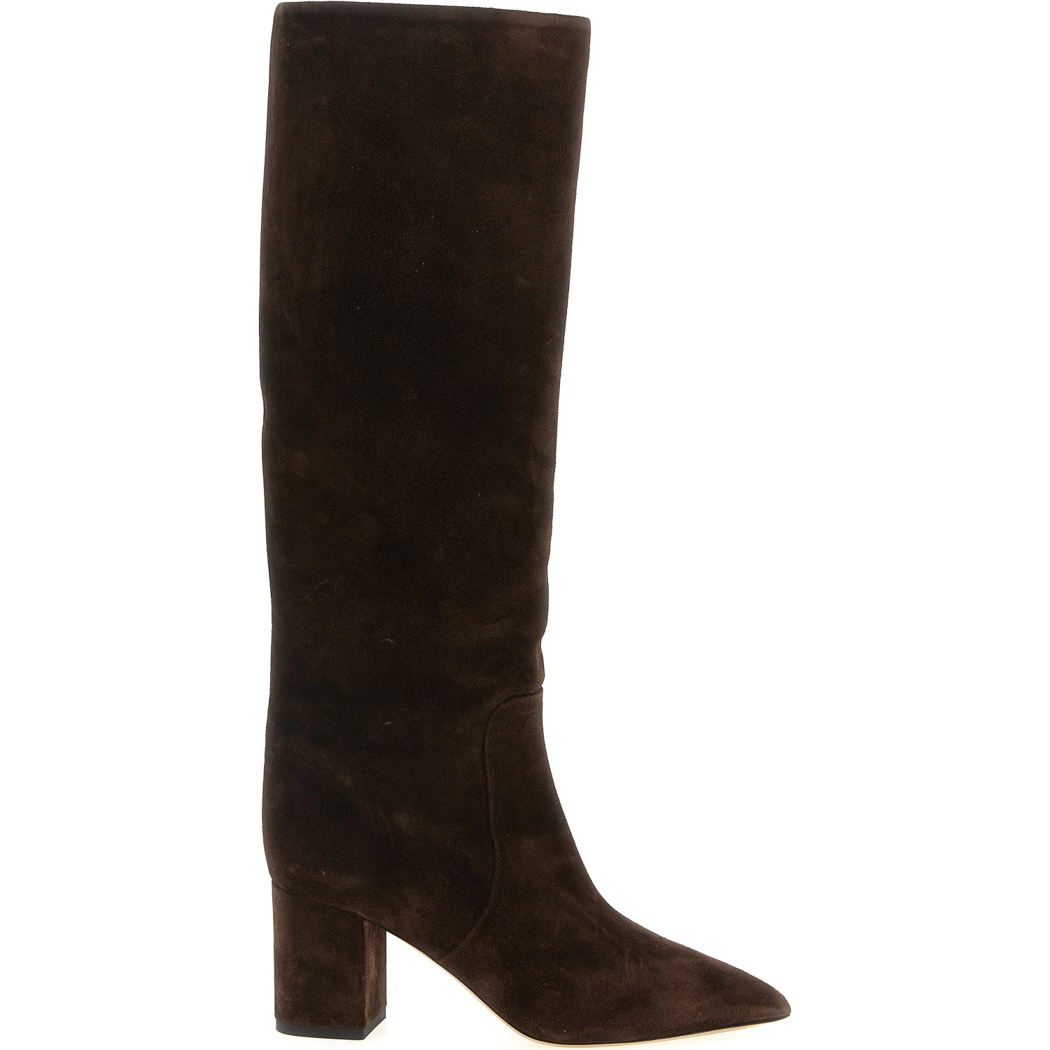 Brown Calfskin Over The Knee