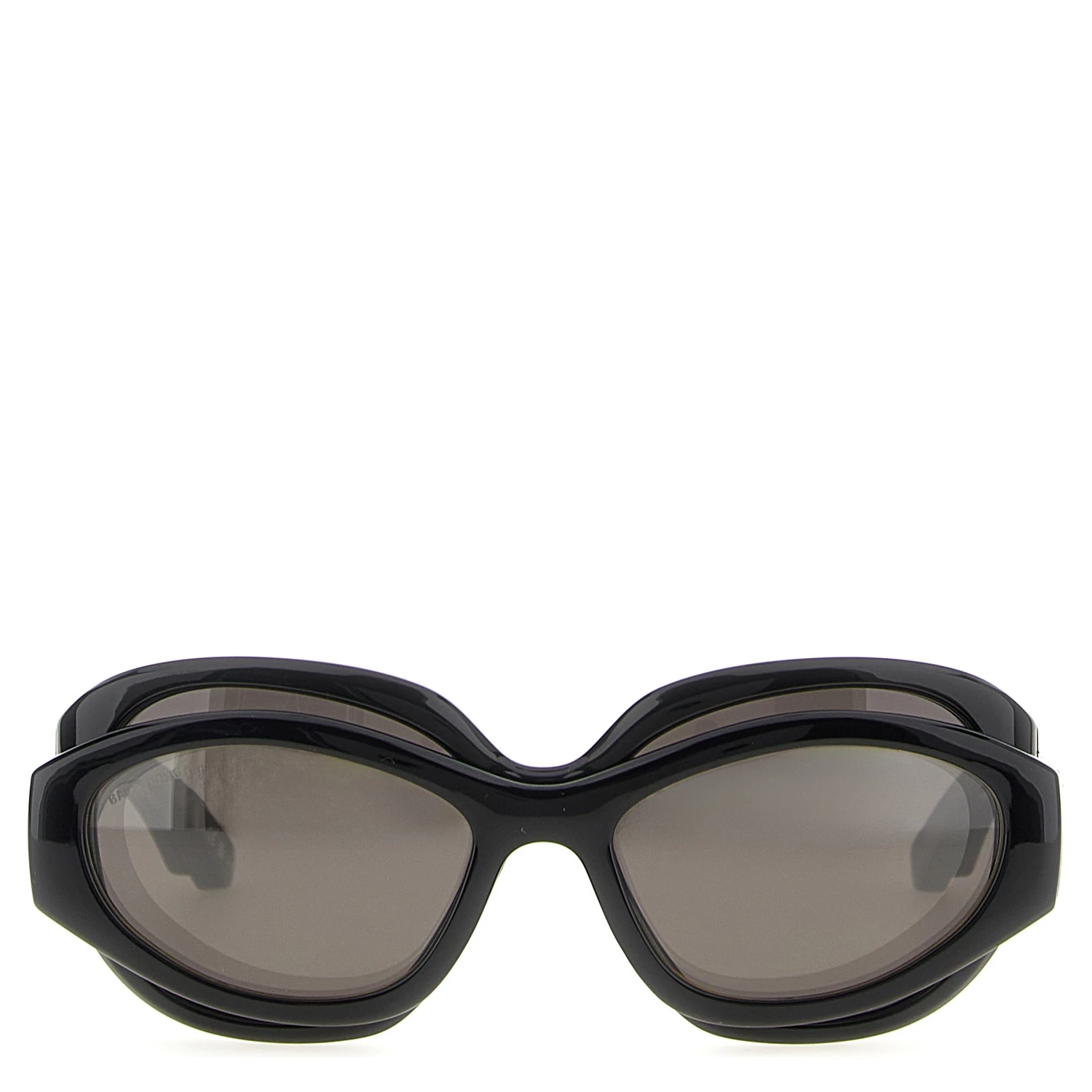 Black Polyamide Sunglasses