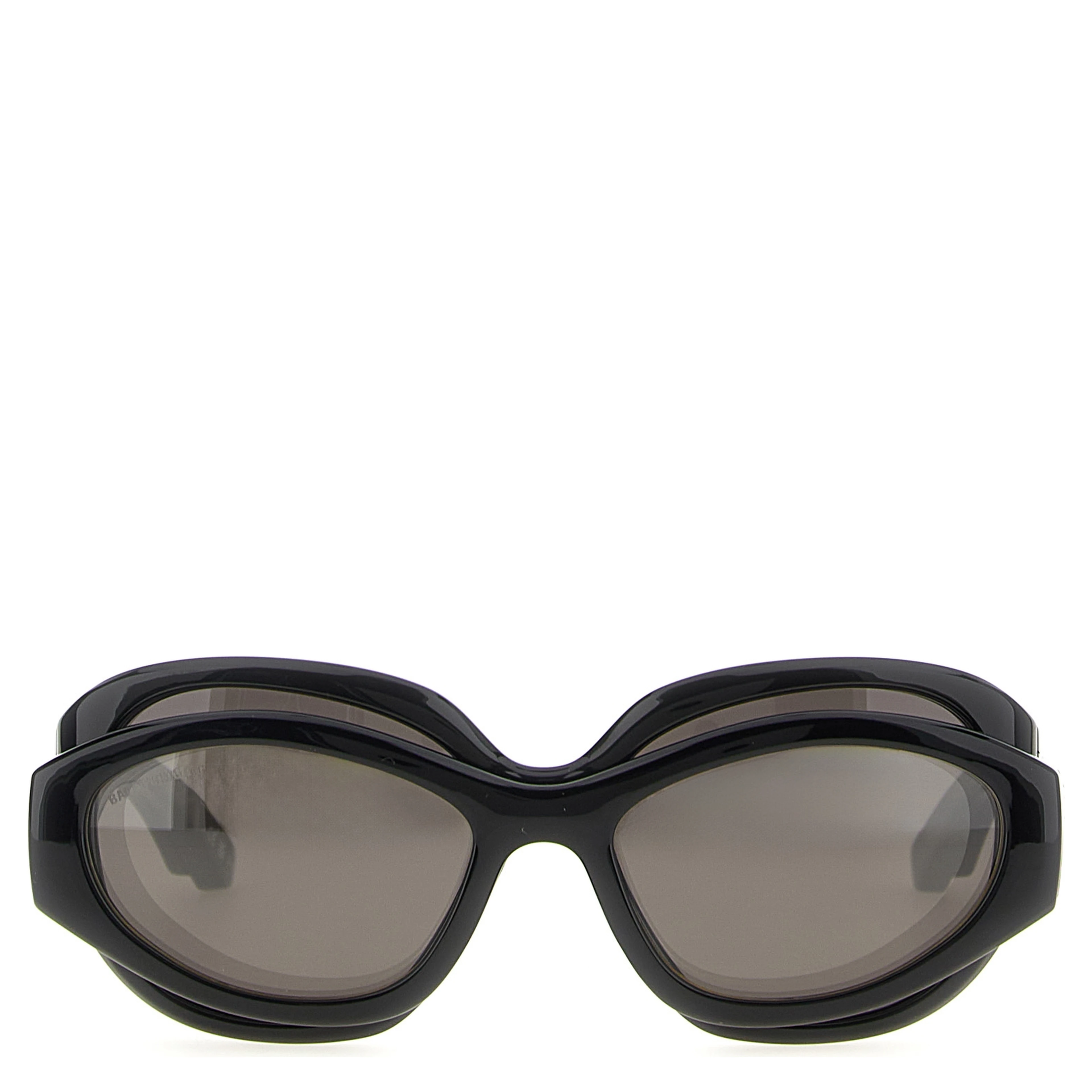 Black Polyamide Sunglasses