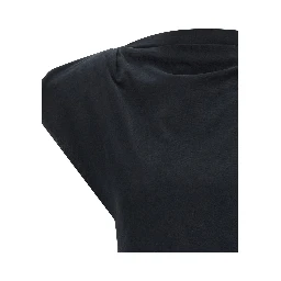 Black Cotton T-Shirt