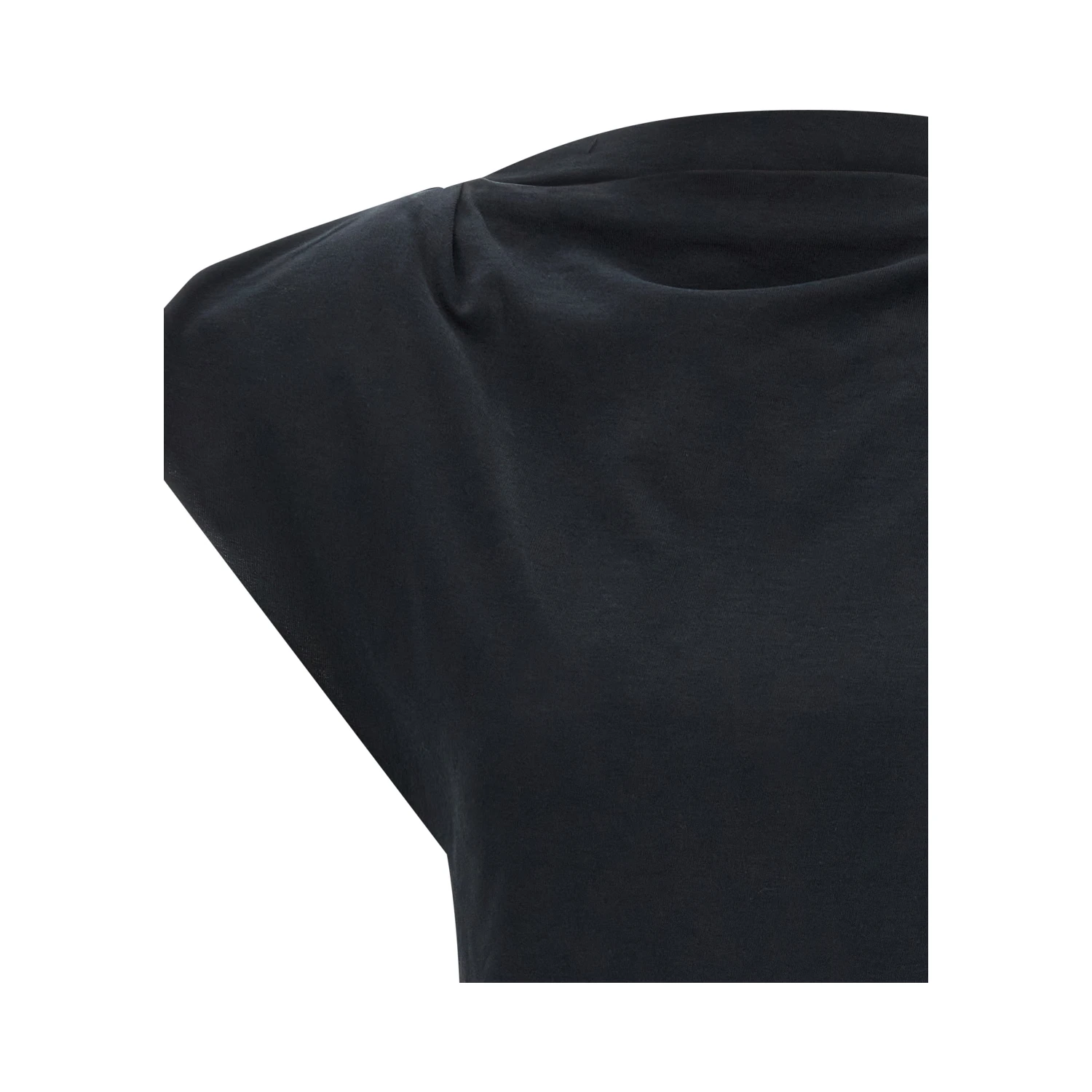 Black Cotton T-Shirt