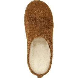 Brown Calfskin Mules