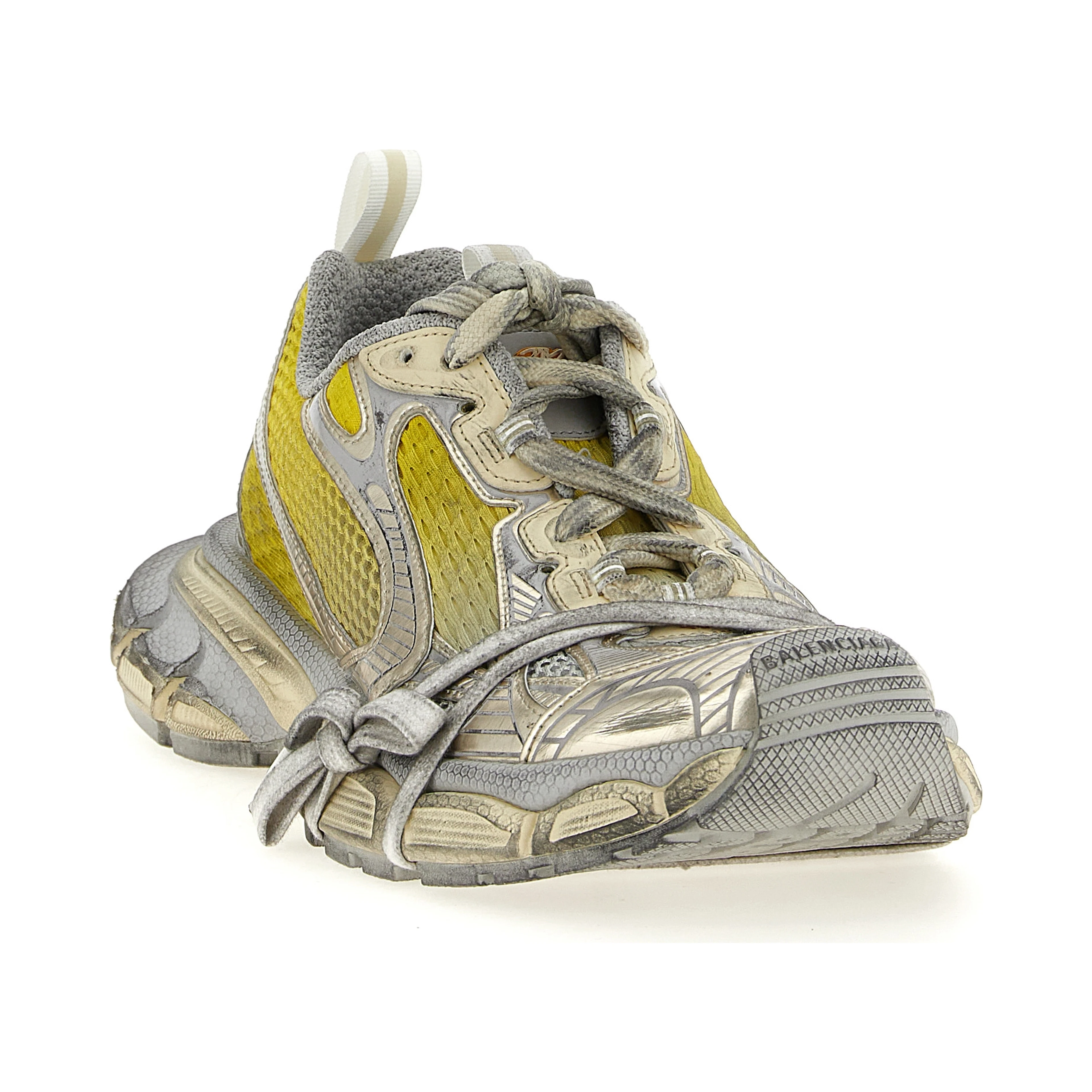 Bicolor Polyethylene Athletic Sneakers