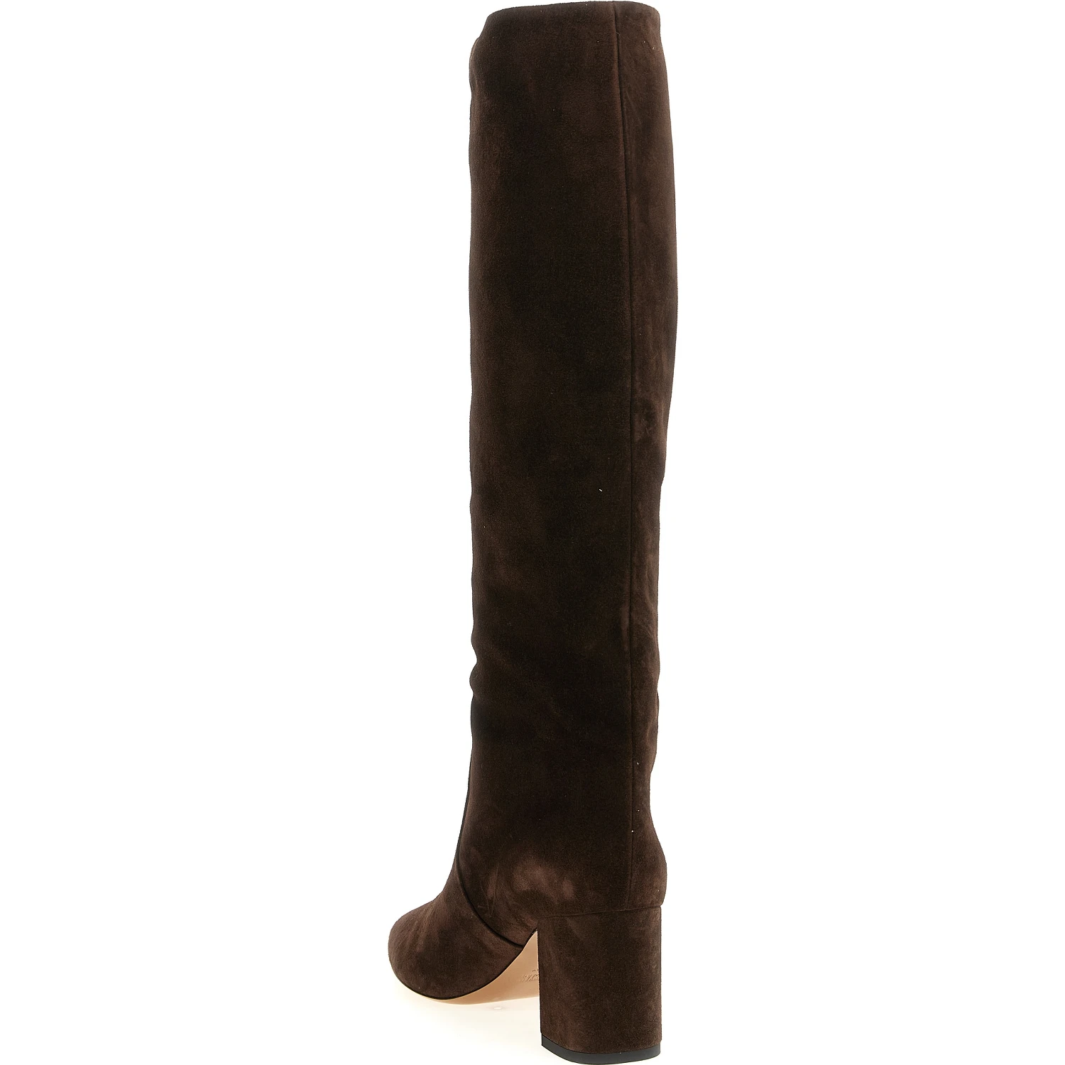 Brown Calfskin Over The Knee