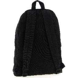 Black Cotton Backpack