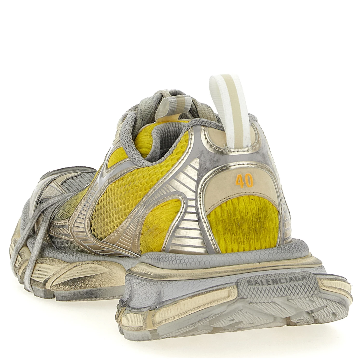 Bicolor Polyethylene Athletic Sneakers