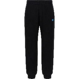 Black Cotton Joggers (Workout Pants)