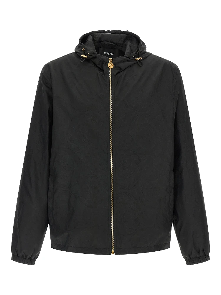 Black Nylon Shell Jacket