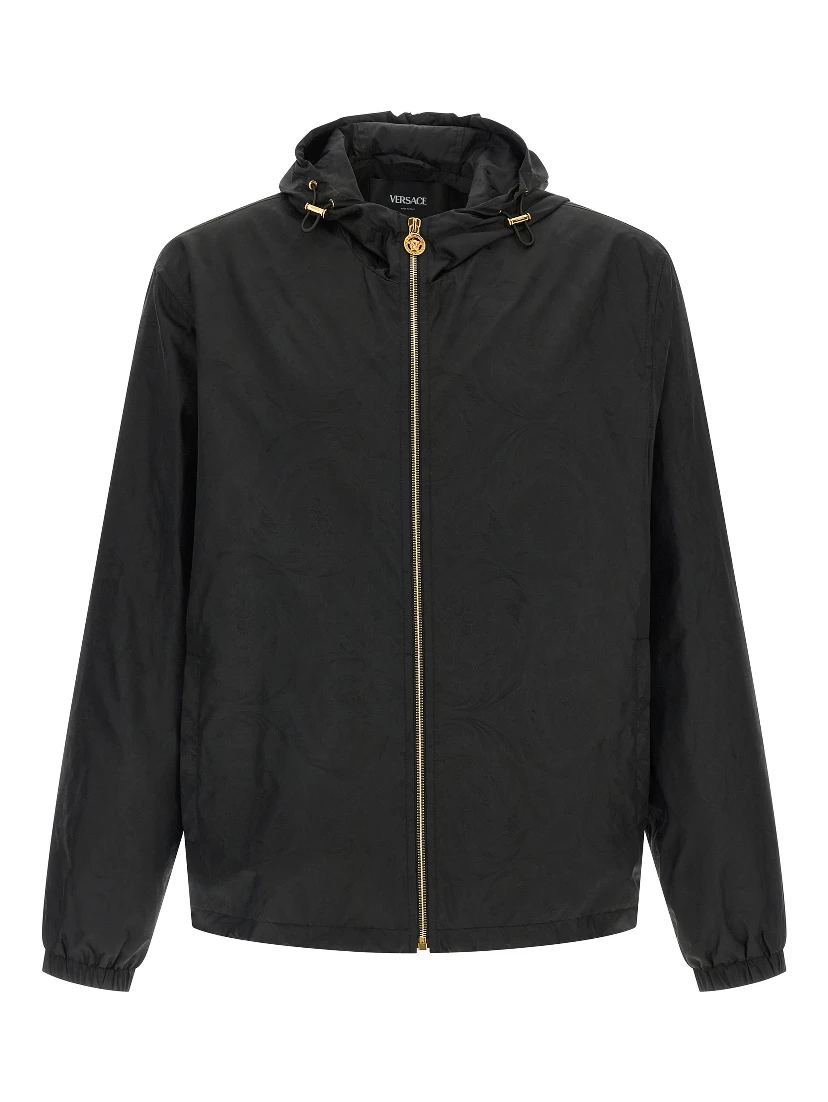 Black Nylon Shell Jacket