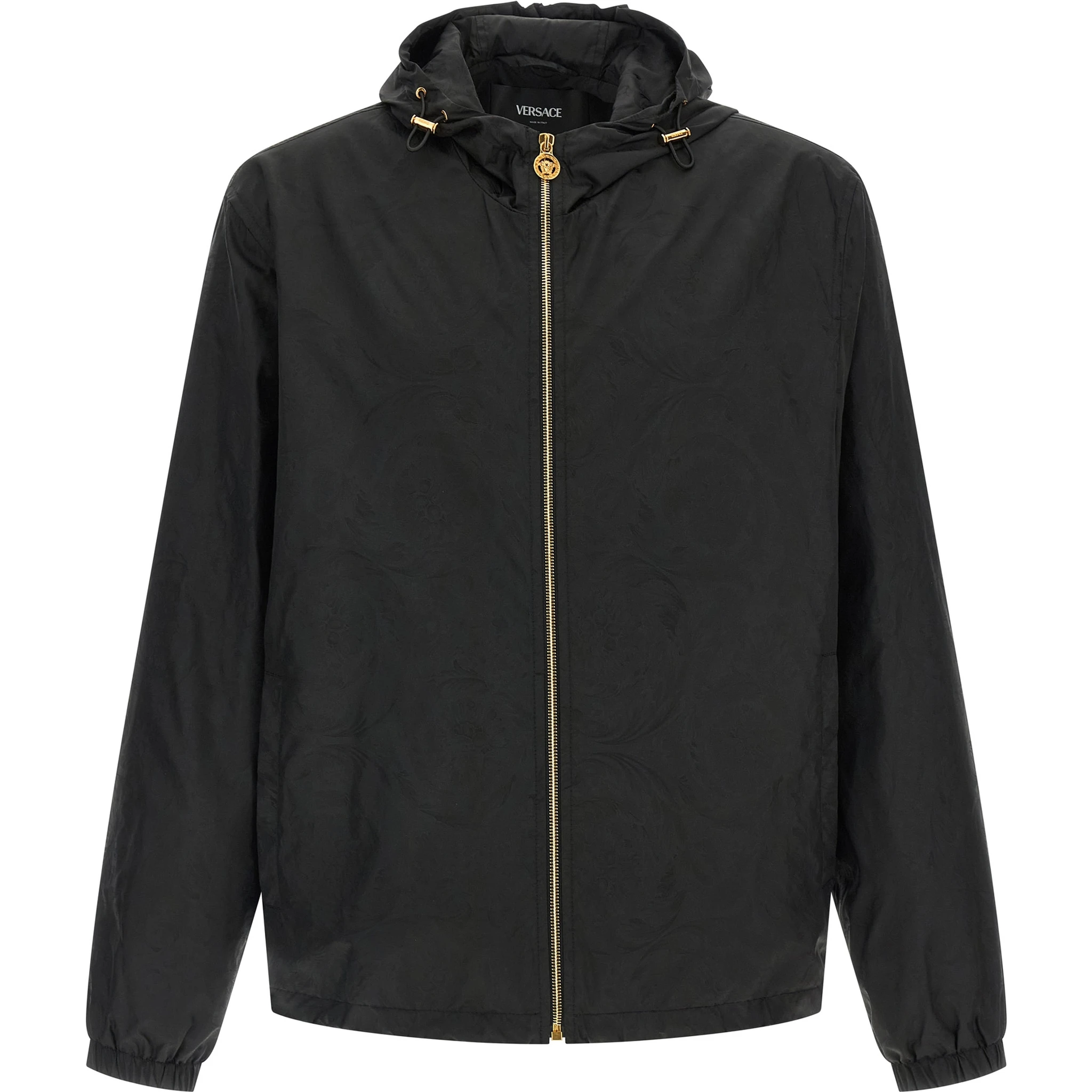 Black Nylon Shell Jacket
