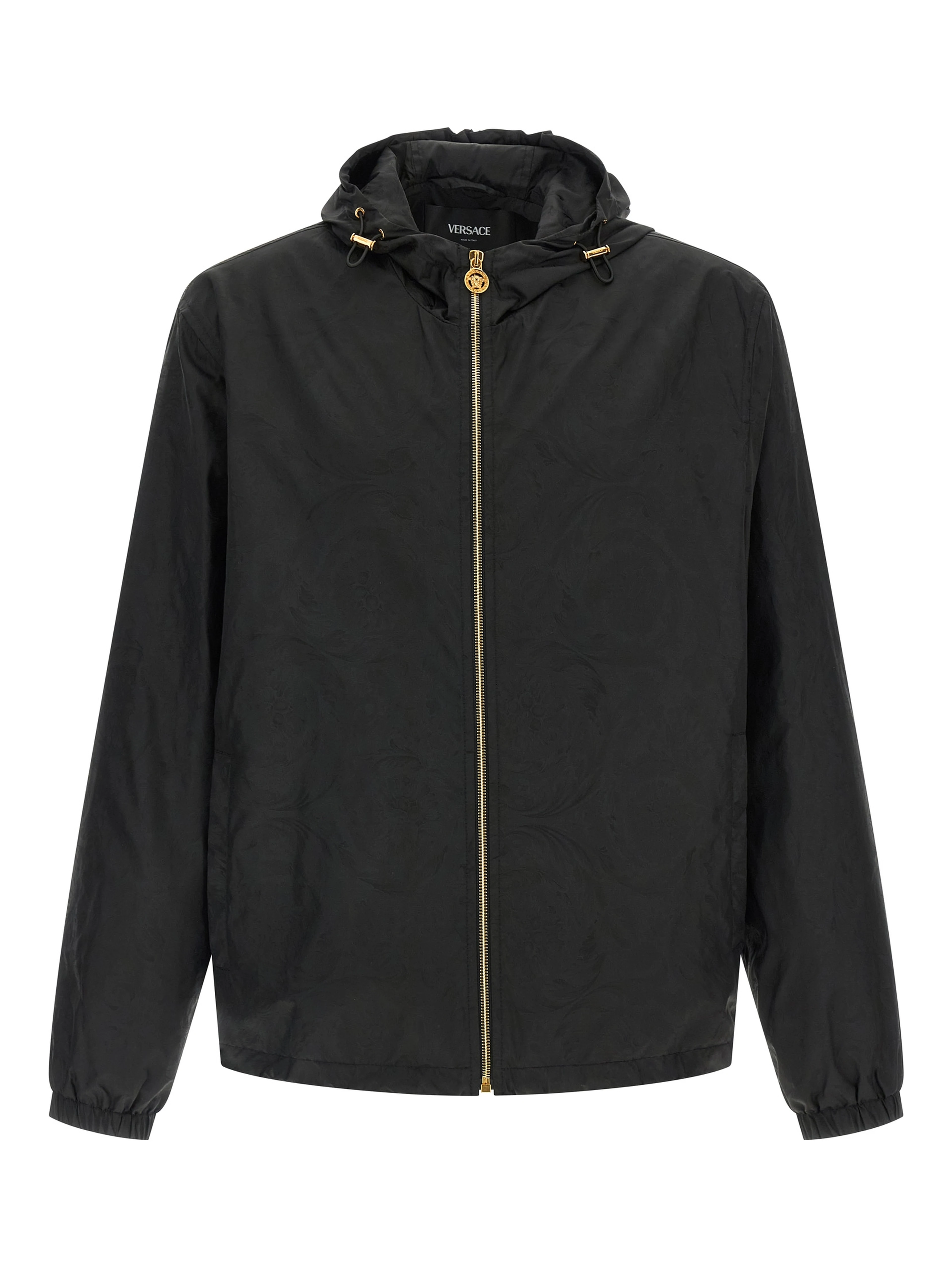 Black Nylon Shell Jacket