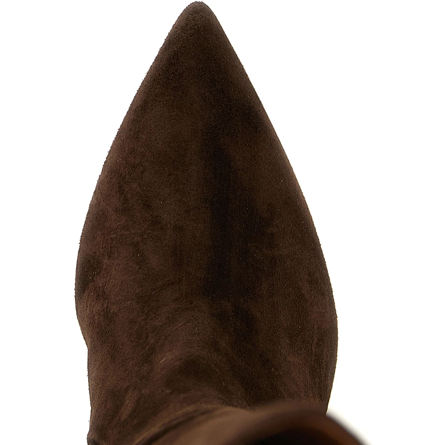 Brown Calfskin Over The Knee
