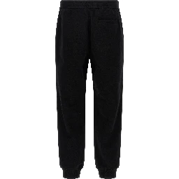 Black Cotton Joggers (Workout Pants)