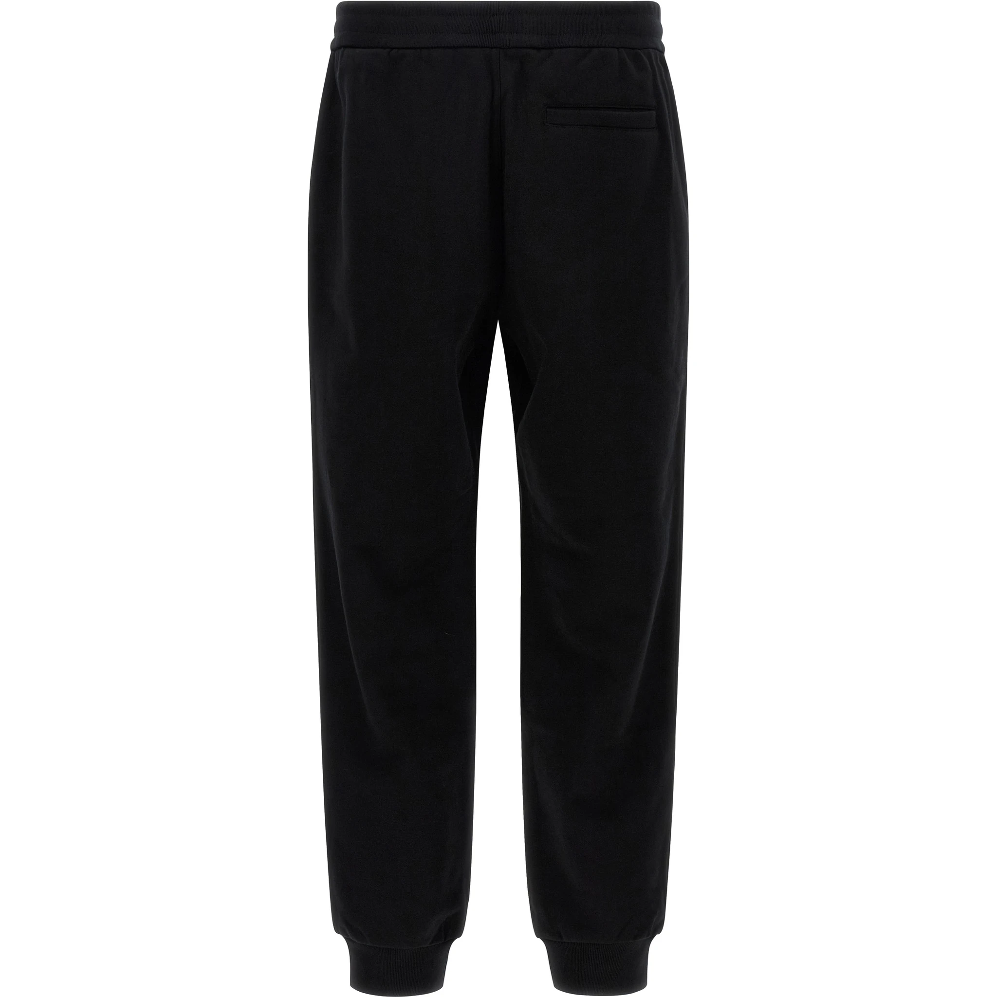 Black Cotton Joggers (Workout Pants)