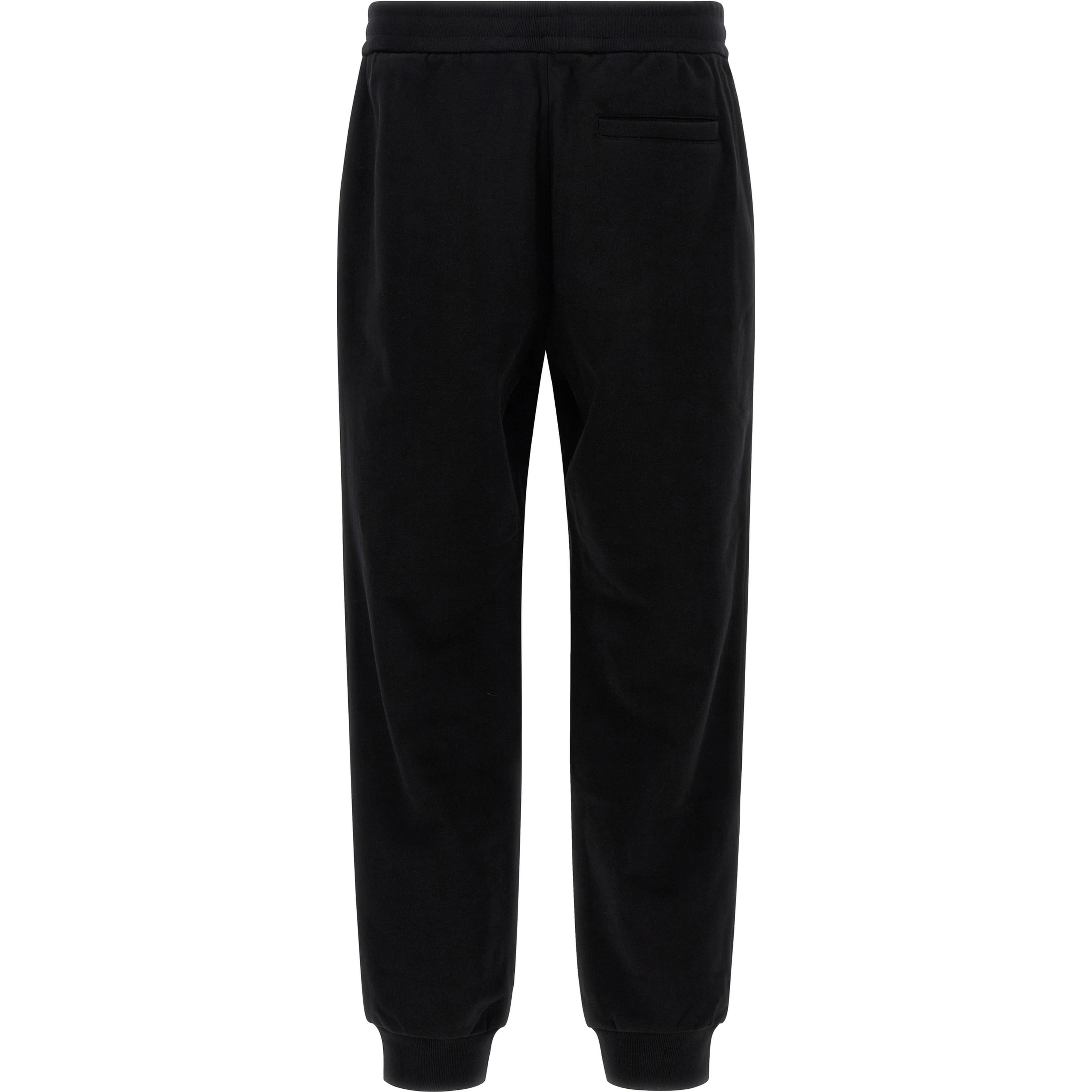 Black Cotton Joggers (Workout Pants)