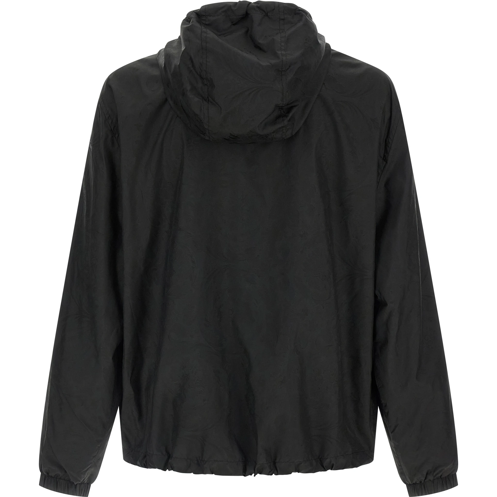 Black Nylon Shell Jacket