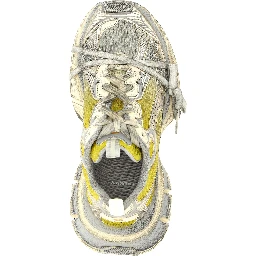 Bicolor Polyethylene Athletic Sneakers