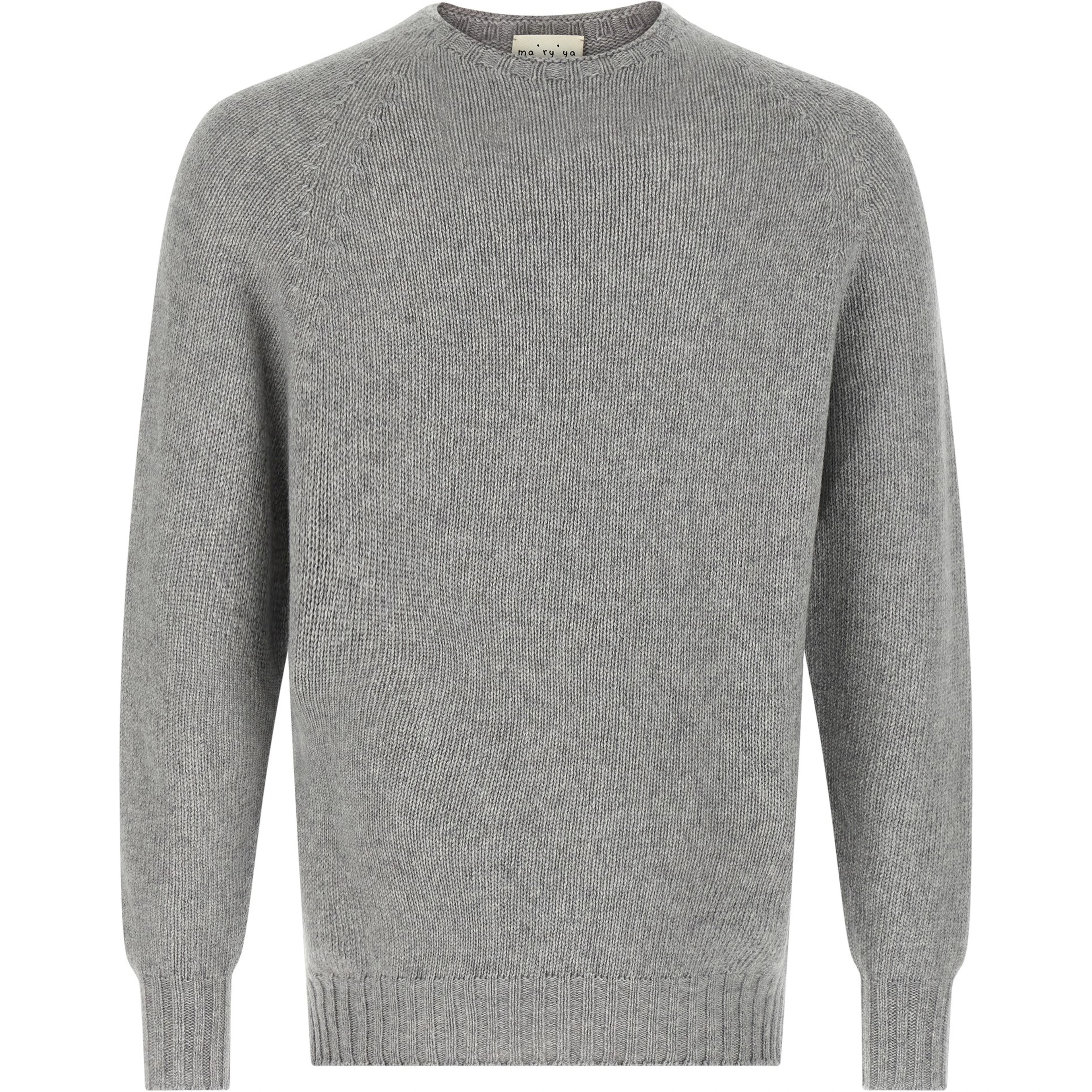 Gray Virgin Wool Cardigan