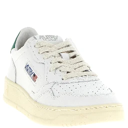 Bicolor Goatskin Low Top Sneakers