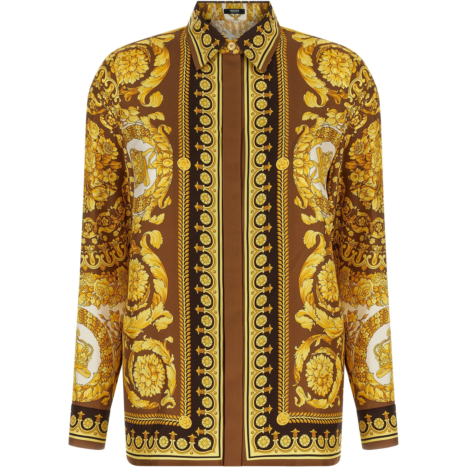 Gold Silk Blouse
