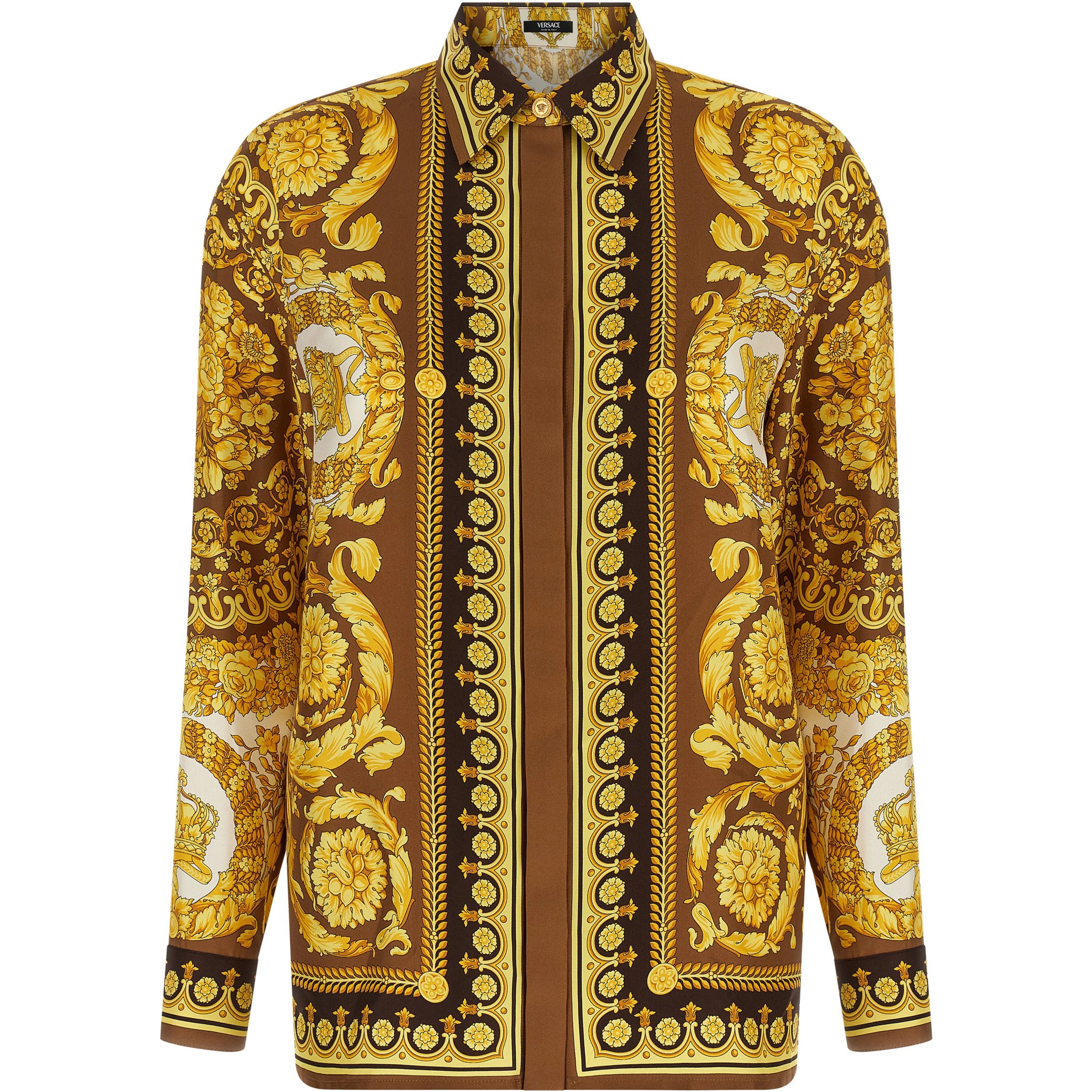 Gold Silk Blouse