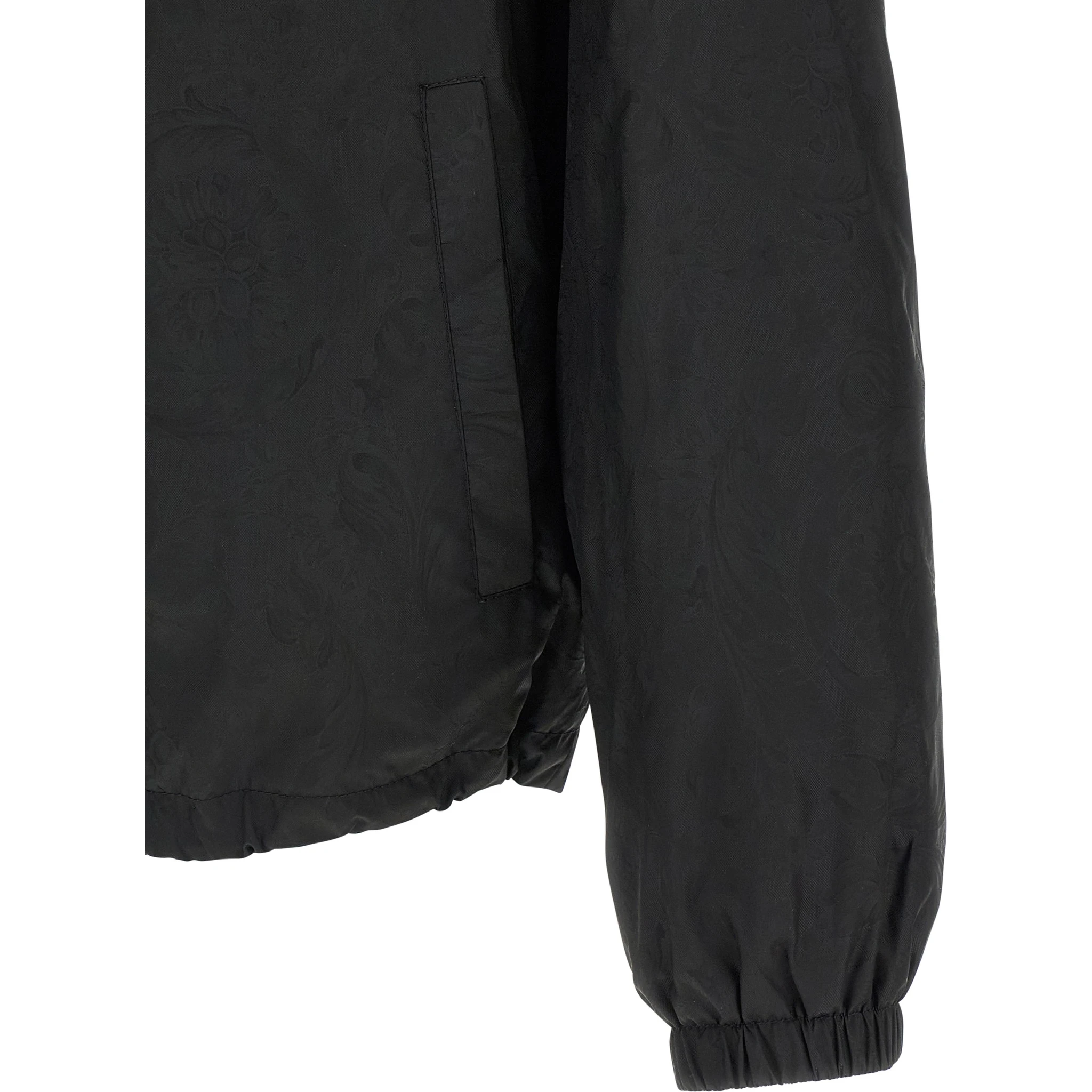 Black Nylon Shell Jacket