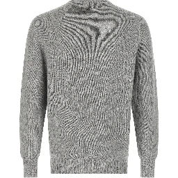 Gray Virgin Wool Cardigan