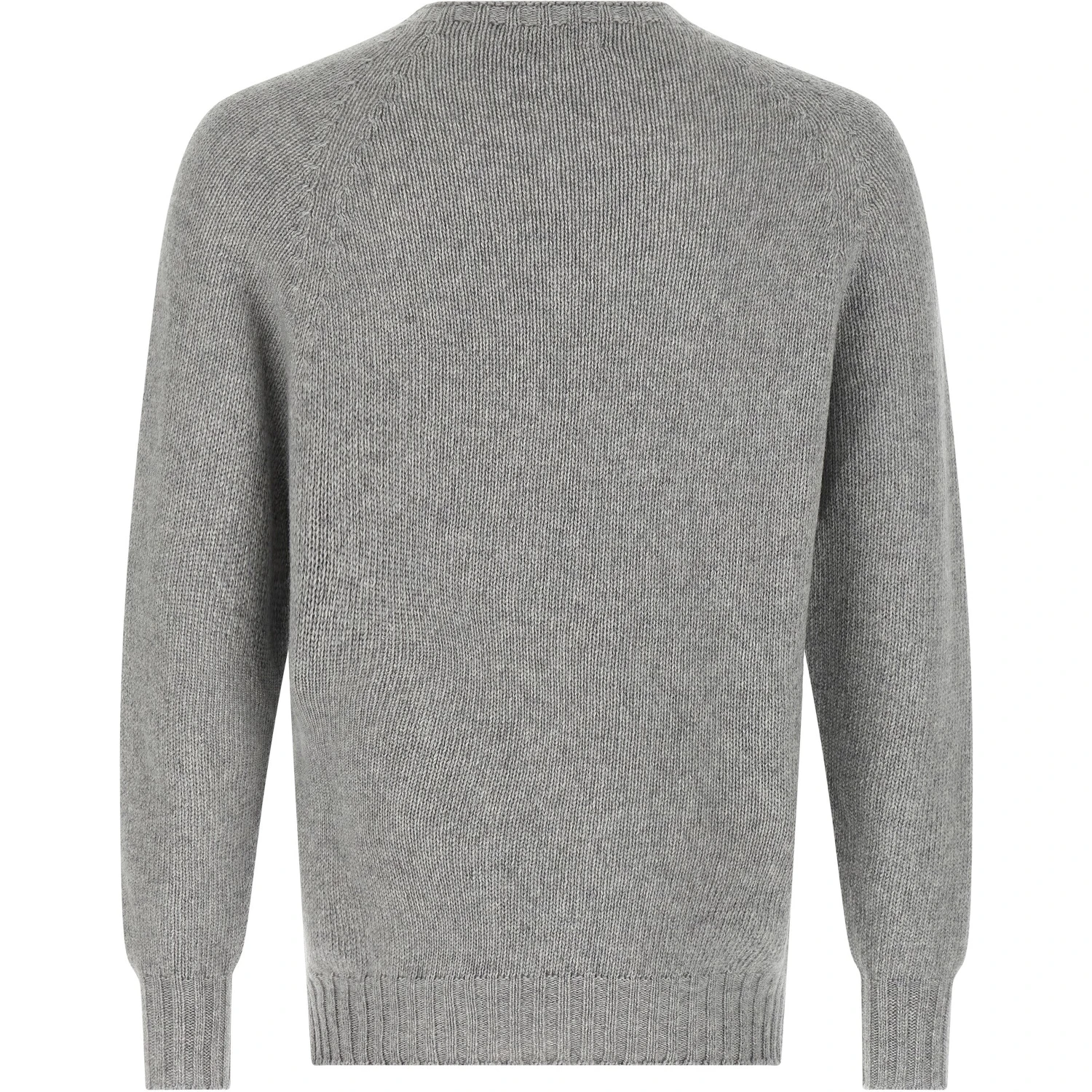 Gray Virgin Wool Cardigan