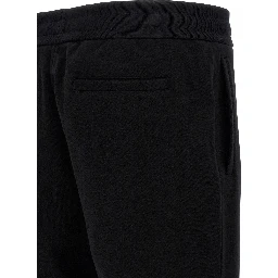 Black Cotton Joggers (Workout Pants)