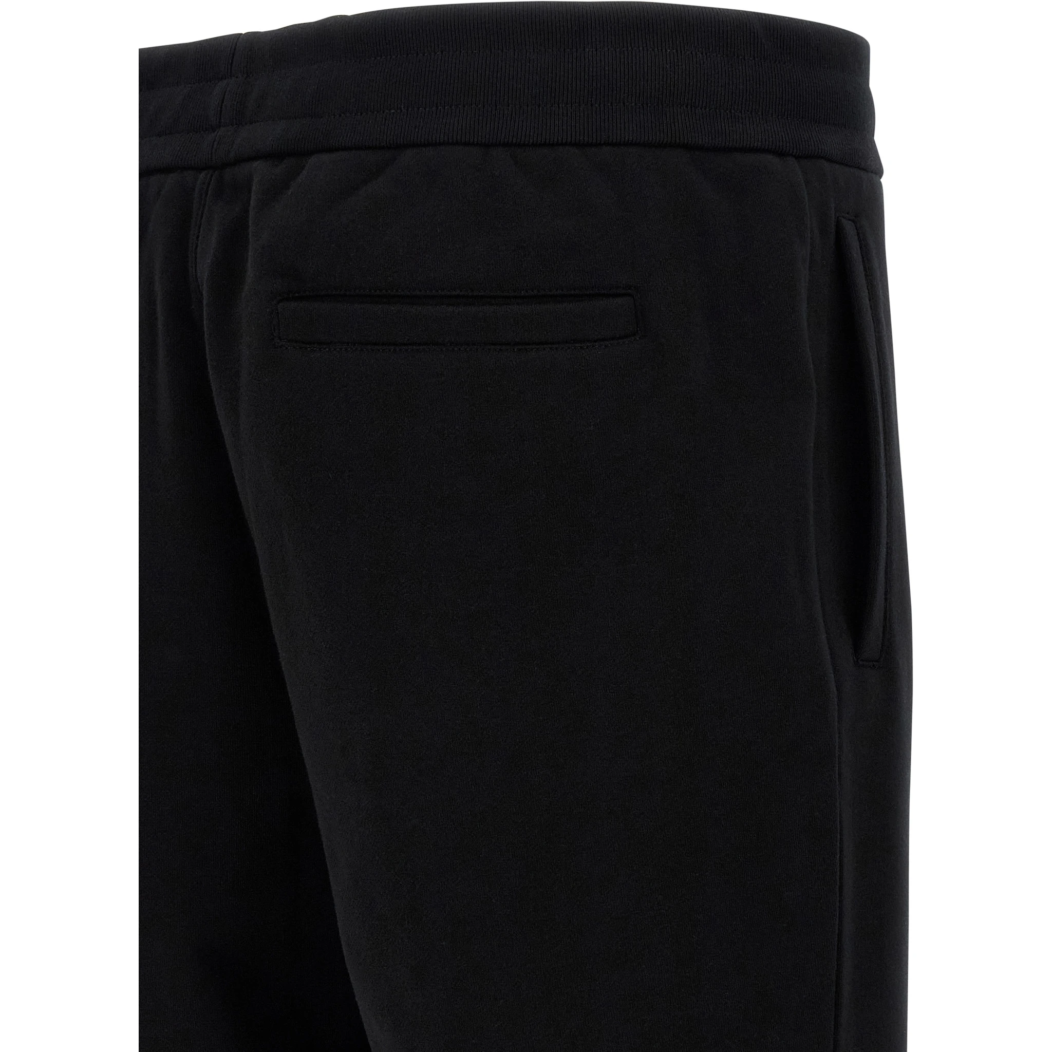 Black Cotton Joggers (Workout Pants)