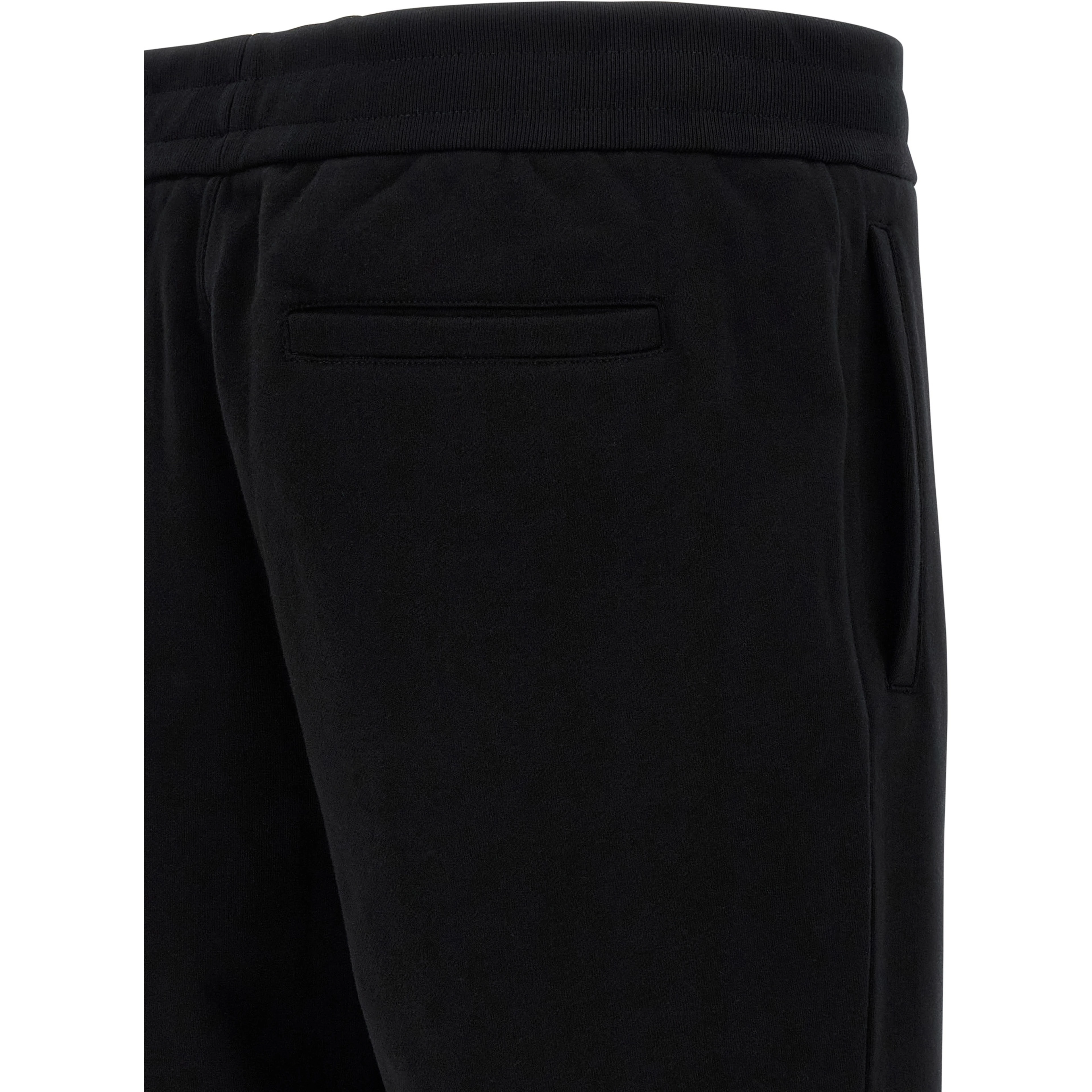 Black Cotton Joggers (Workout Pants)