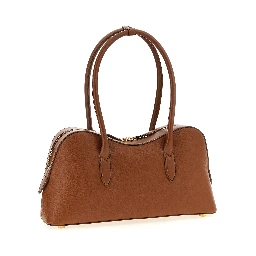Brown Polyamide Shoulder Bag