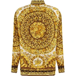 Gold Silk Blouse