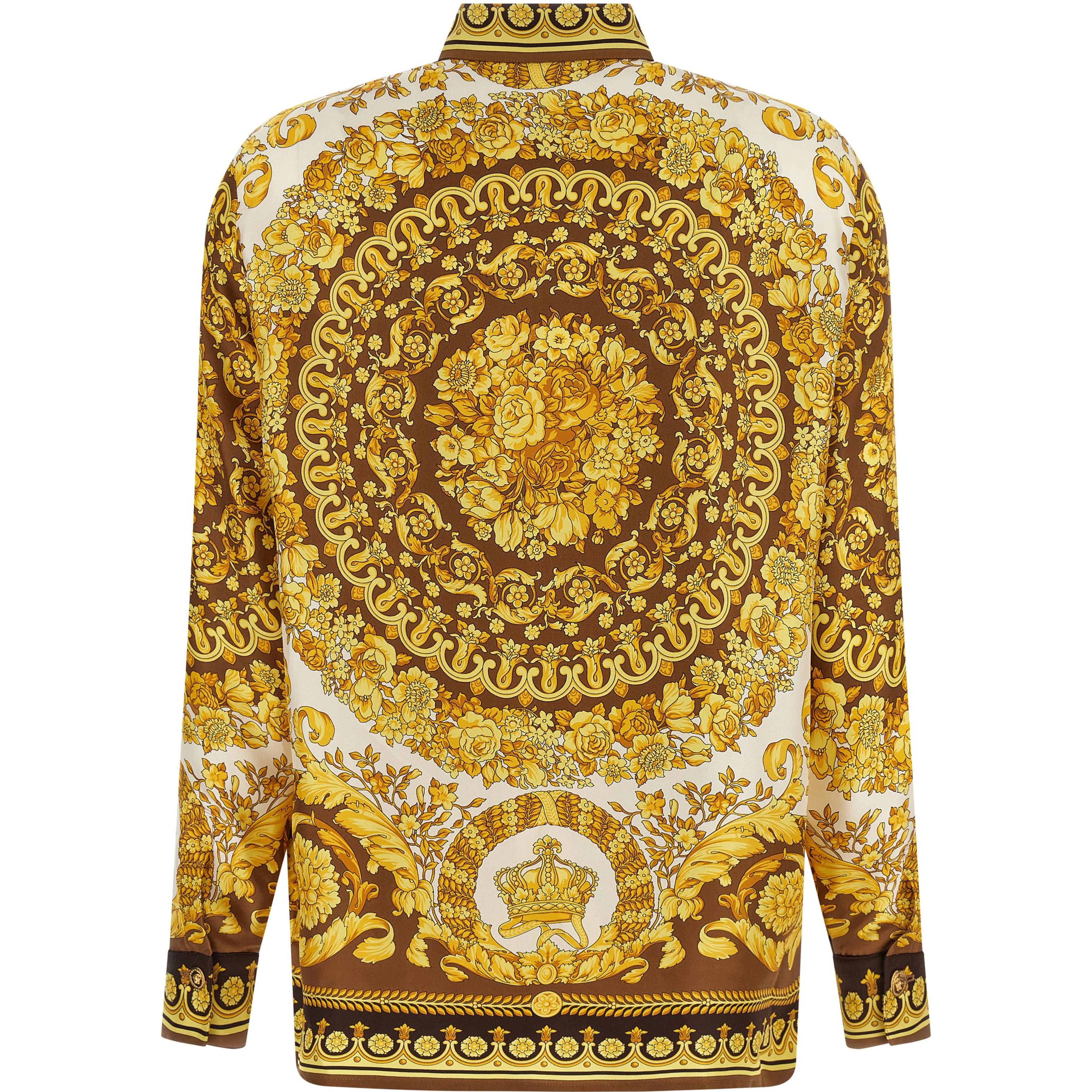 Gold Silk Blouse