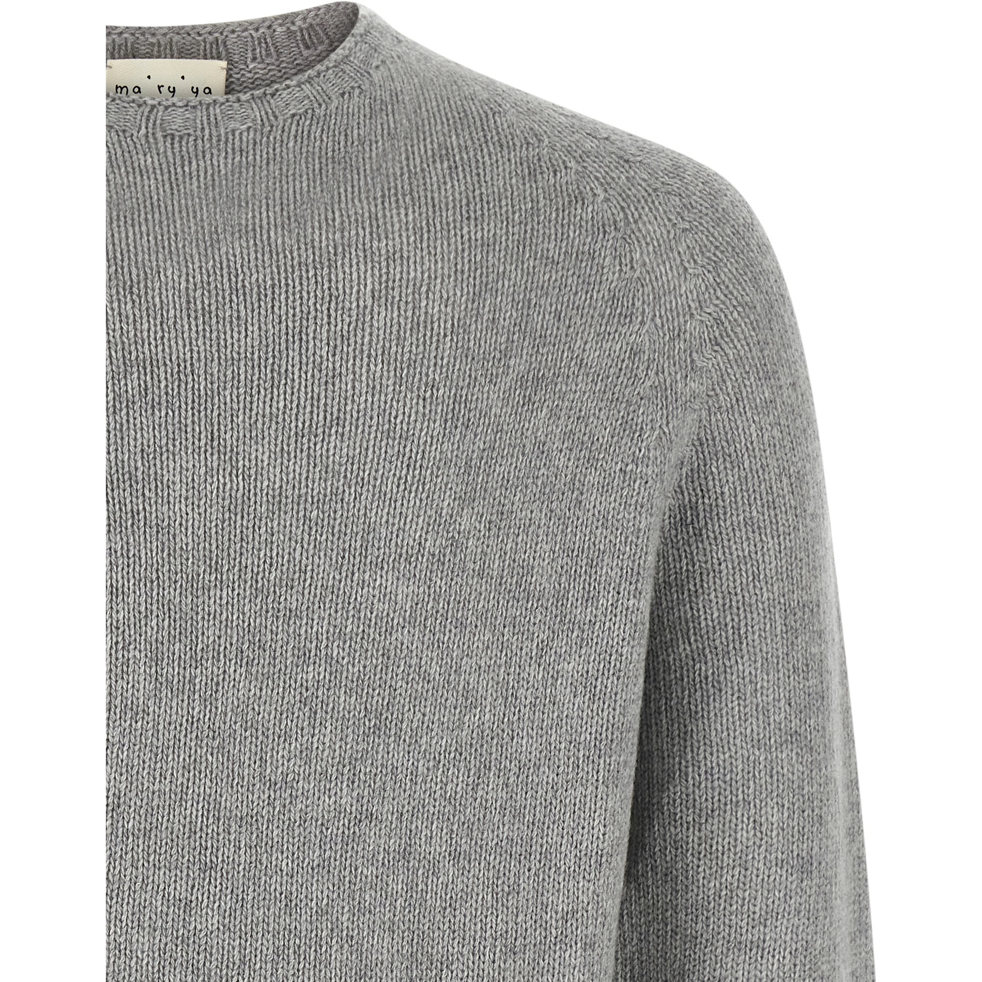 Gray Virgin Wool Cardigan