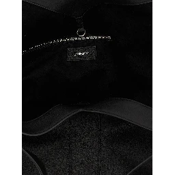 Black Calfskin Tote Bag