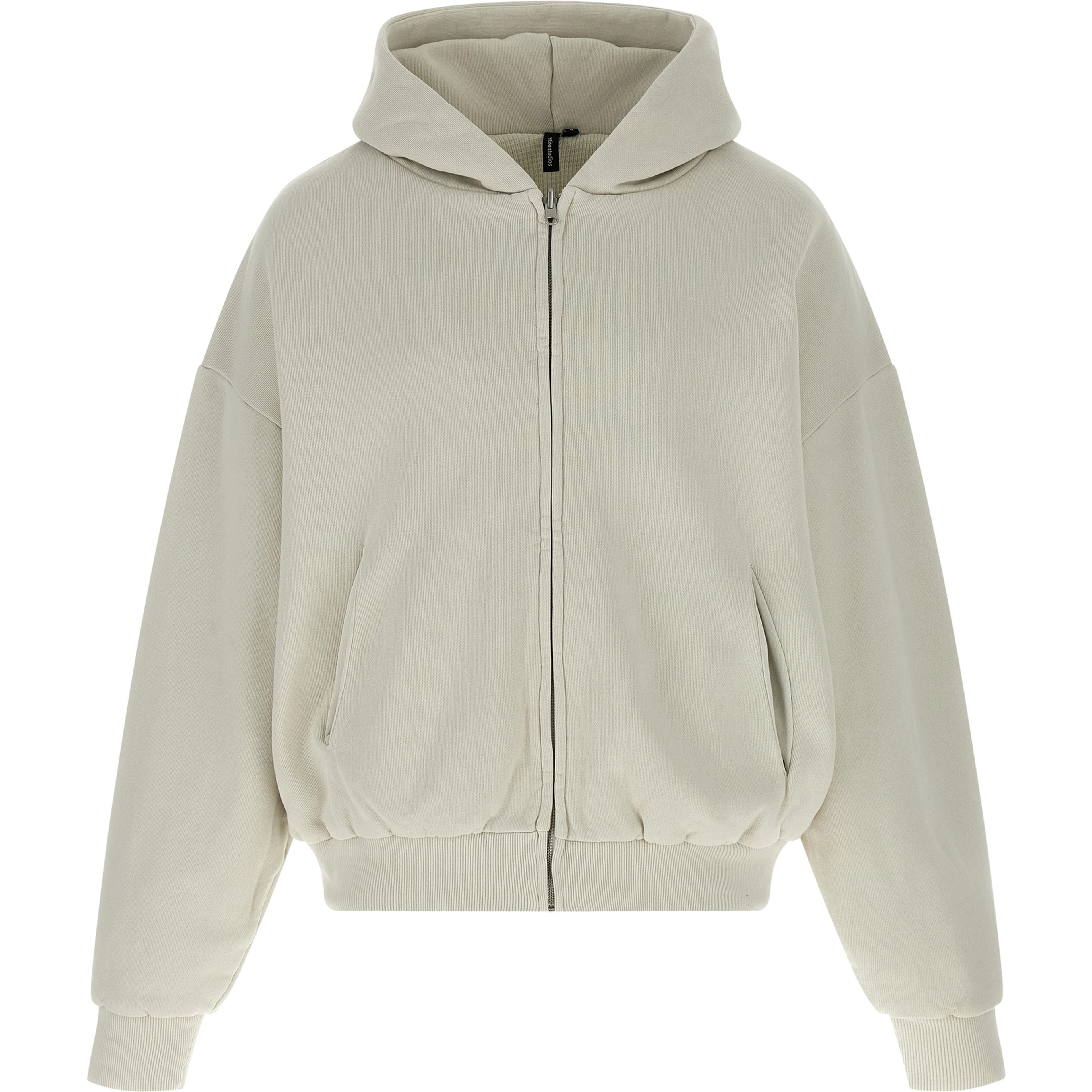 White Cotton Sweatshirt