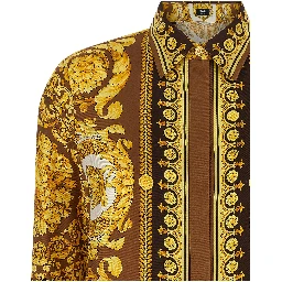 Gold Silk Blouse