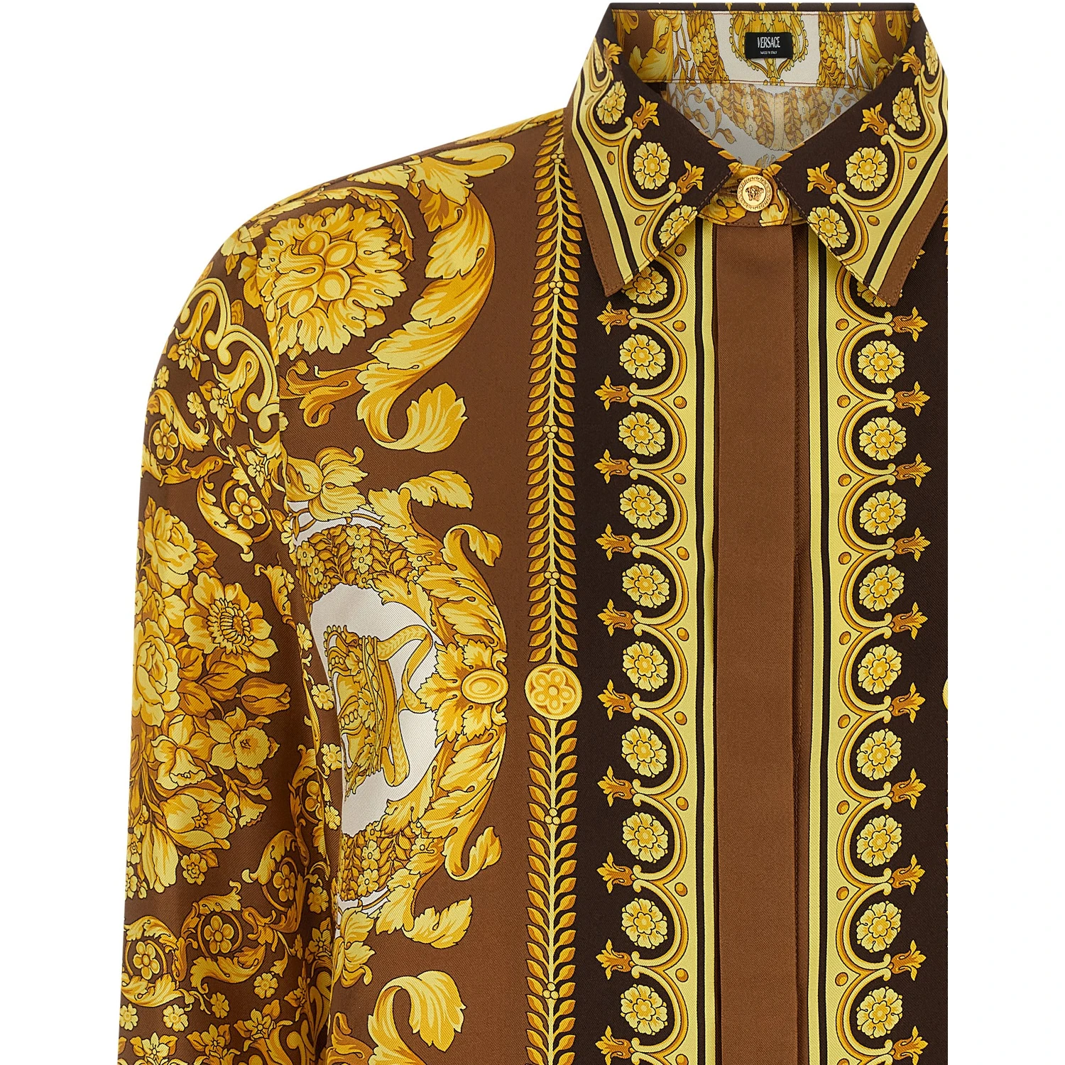 Gold Silk Blouse