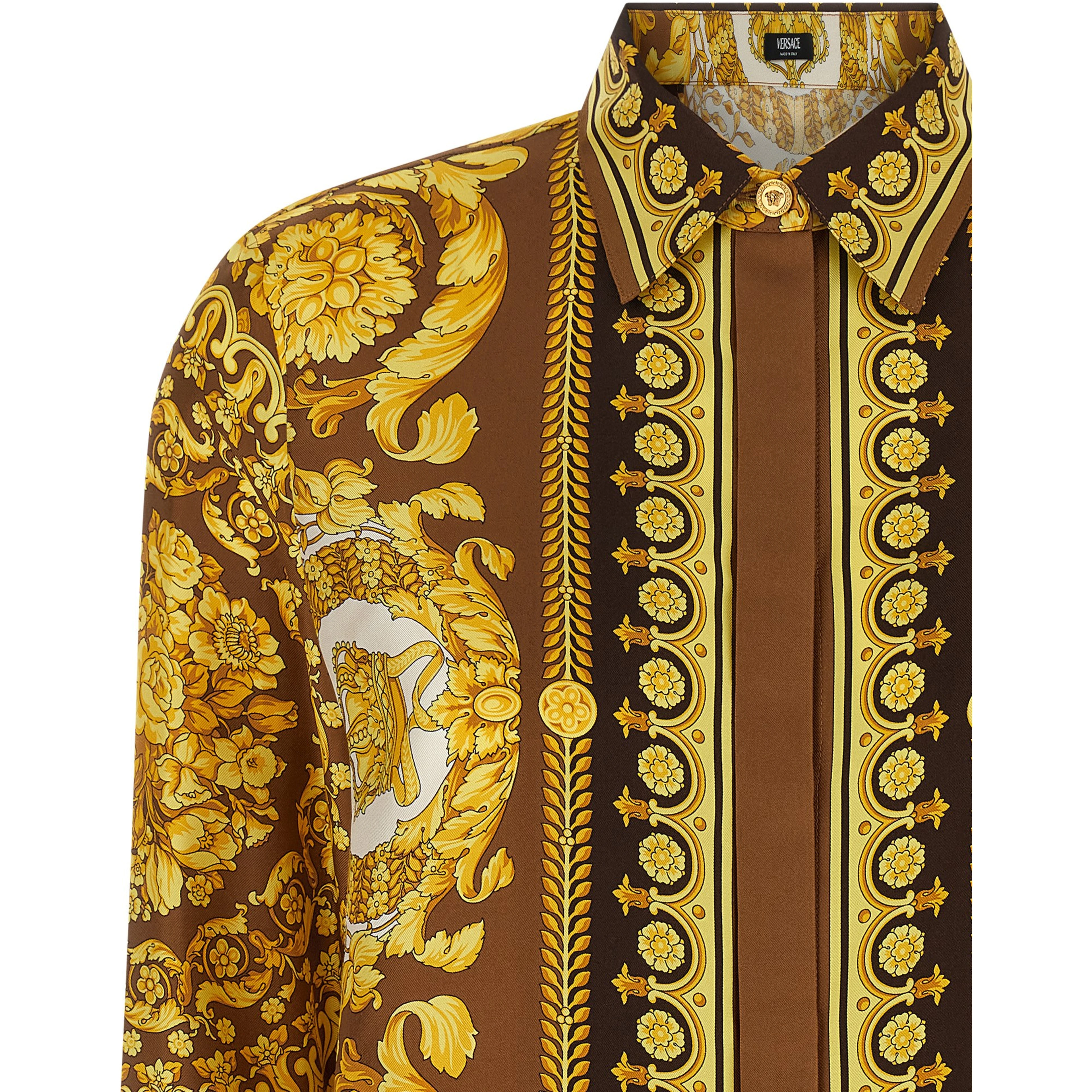 Gold Silk Blouse