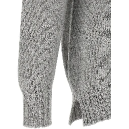 Gray Virgin Wool Cardigan