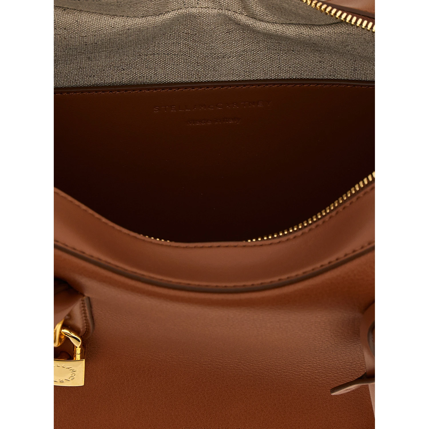 Brown Polyamide Shoulder Bag