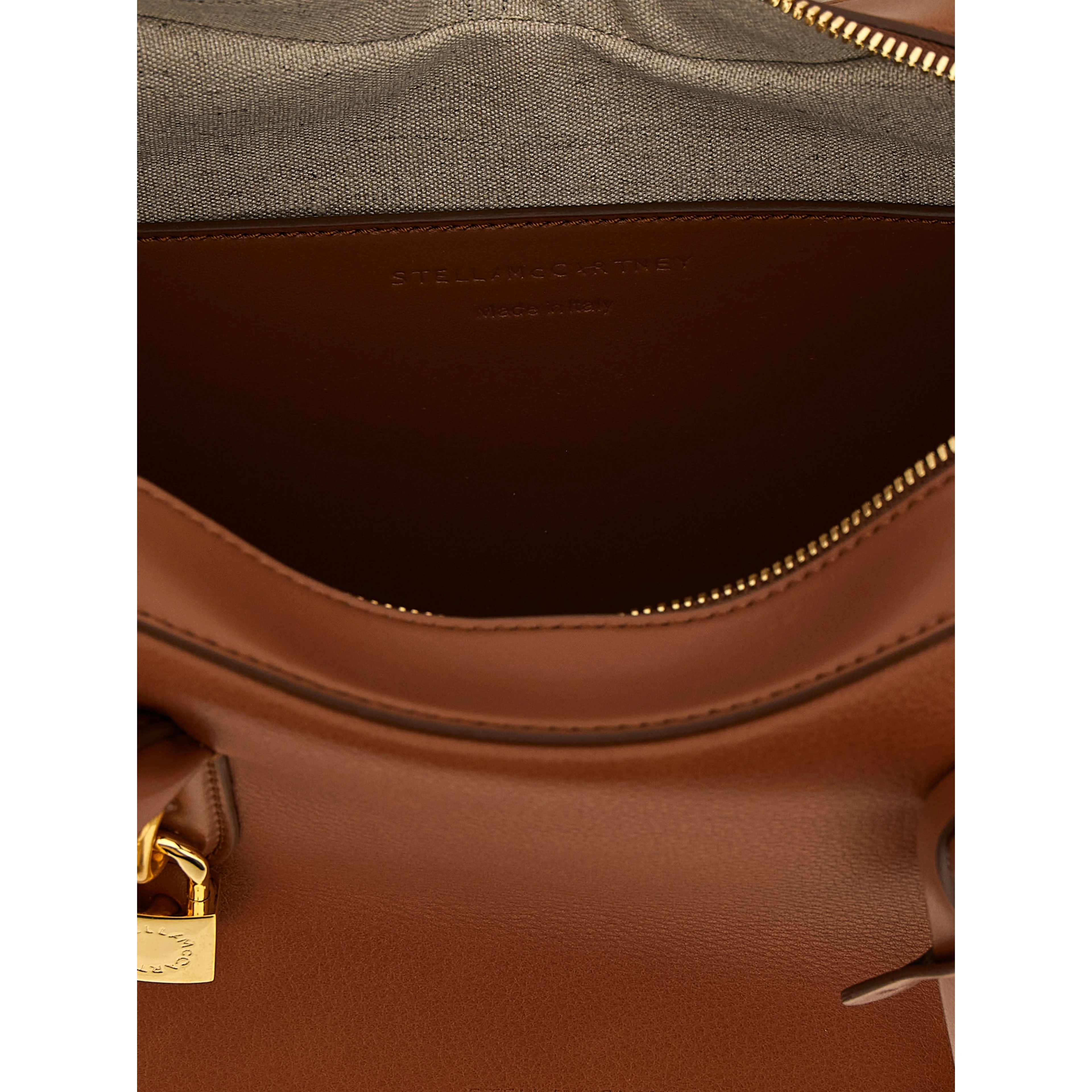 Brown Polyamide Shoulder Bag