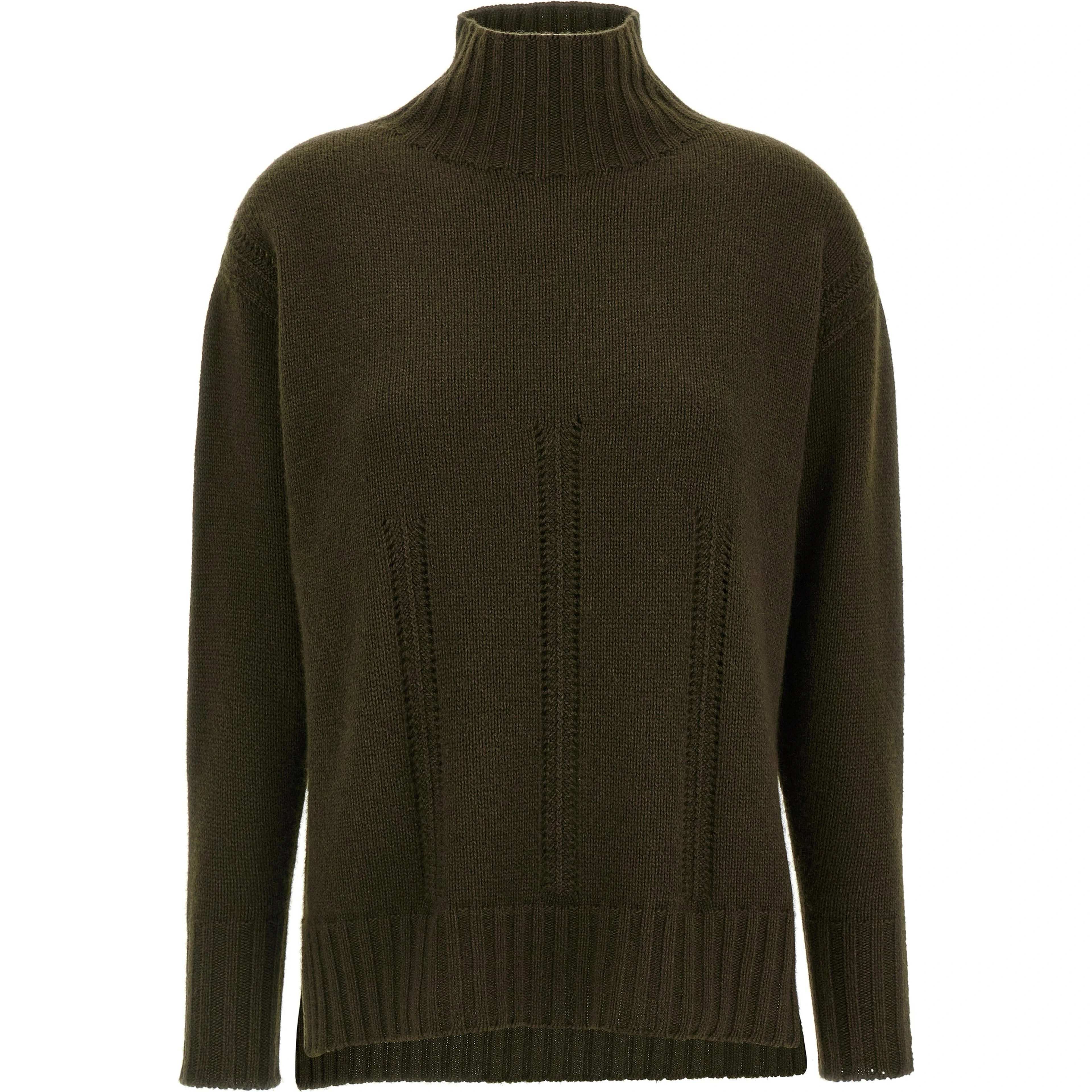 Bicolor Cashmere Cardigan