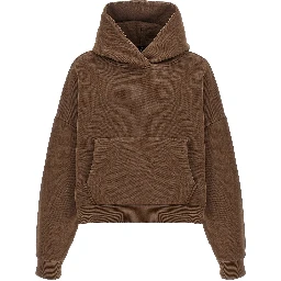 Brown Cotton Sweatshirt