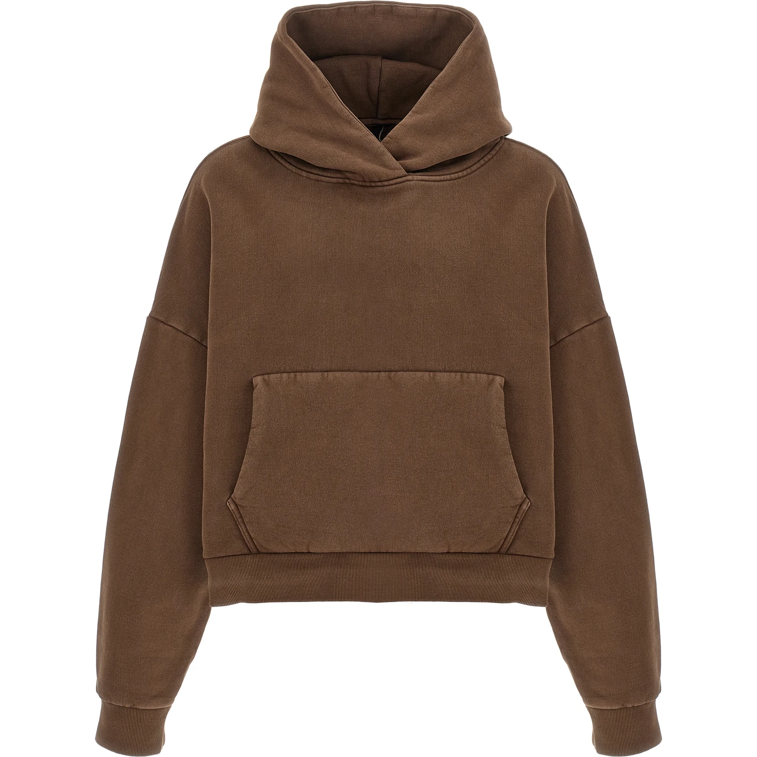 Brown Cotton Sweatshirt